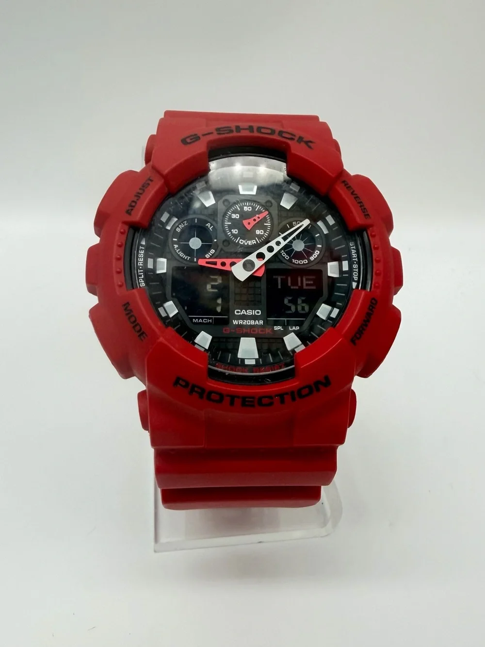 Casio G-Shock Red and Black Sport Watch